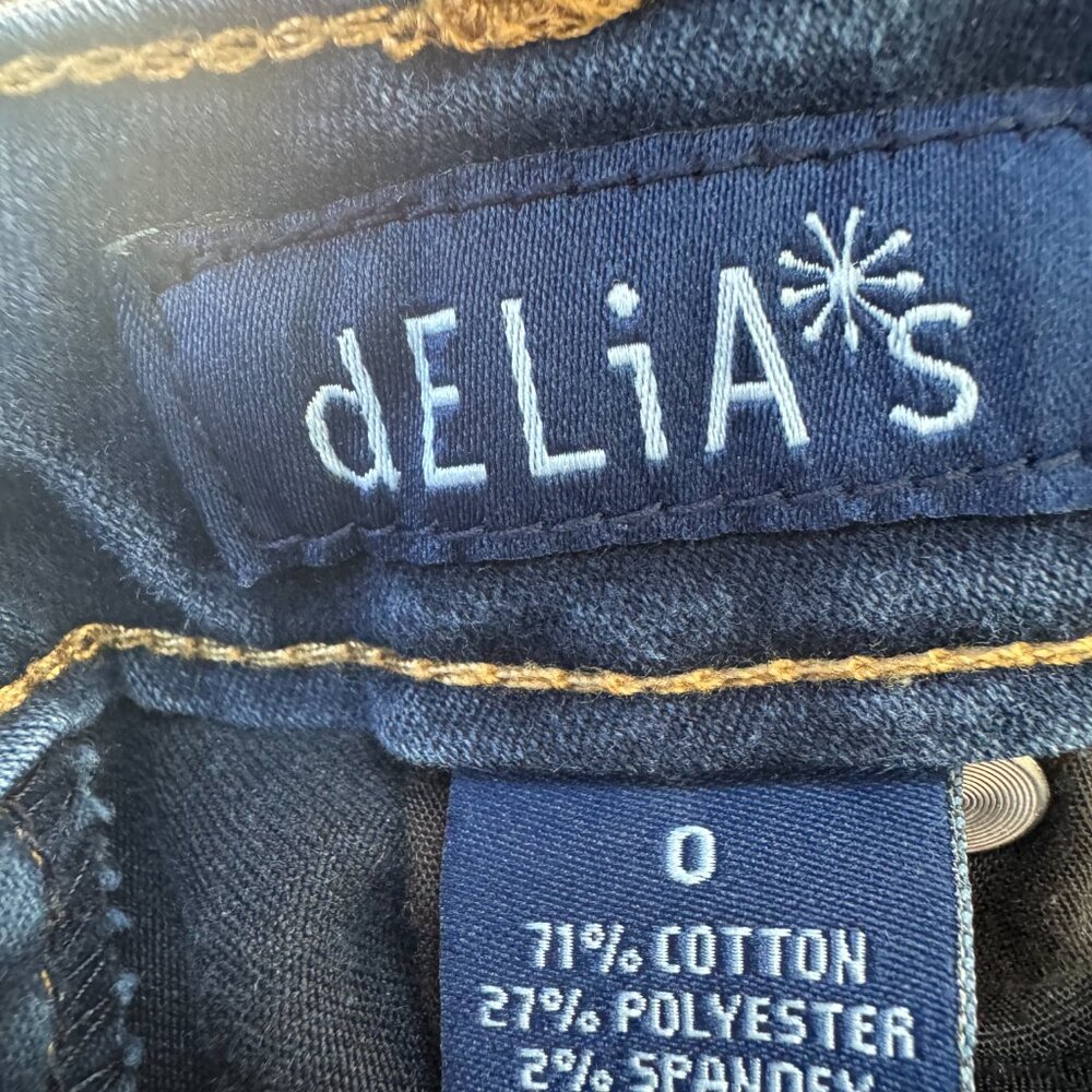 Women’s Delia’s Jeans, Size 0, LIV, Dark Wash - 0389 - Picture 6 of 6